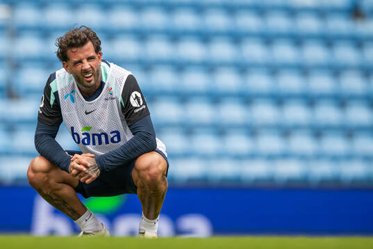 Aron Dønnum of the Norwegian national football team