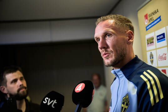 Robin Olsen of the Swedish national football team