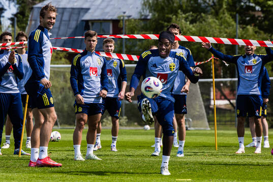 Bläddra bland fler bilder av Football, Sweden, Training