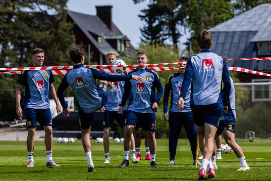 Emil Holm, Hugo Larsson, Gabriel Gudmundsson and Benjamin