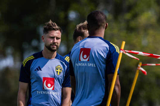 Axel Norén and Isak Hien of the Swedish men's national