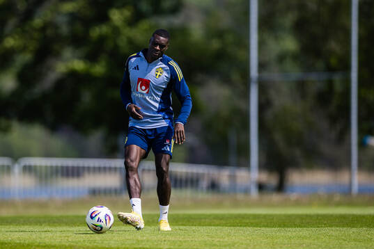 Ken Sema of the Swedish men's national football team