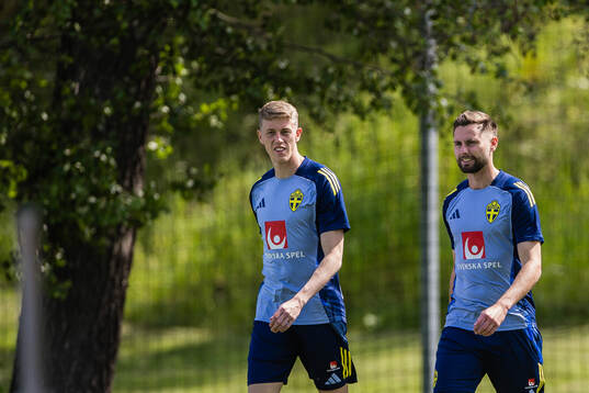 Alexander Bernhardsson and Axel Norén of the Swedish men's