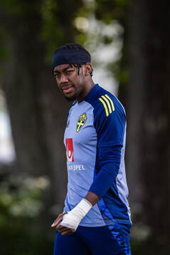 Anthony Elanga of the Swedish men's national football team