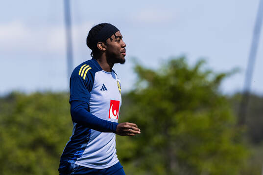 Anthony Elanga of the Swedish men's national football team