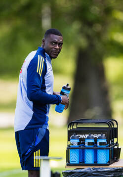 Ken Sema of the Swedish men's national football team
