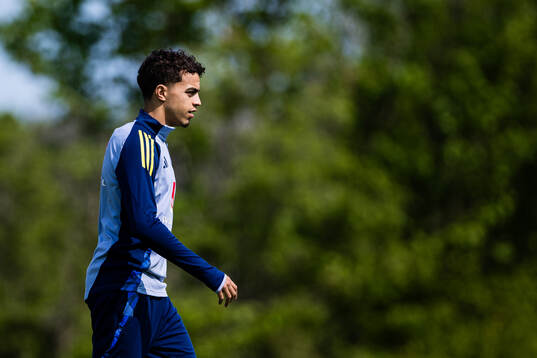 Yasin Ayari of the Swedish men's national football team