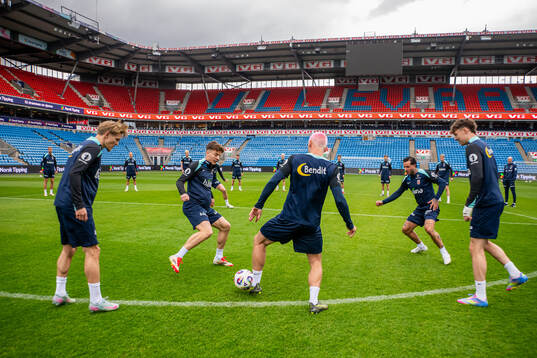 Martin Ødegaard, Jostein Gundersen, Julian Ryerson, Aron
