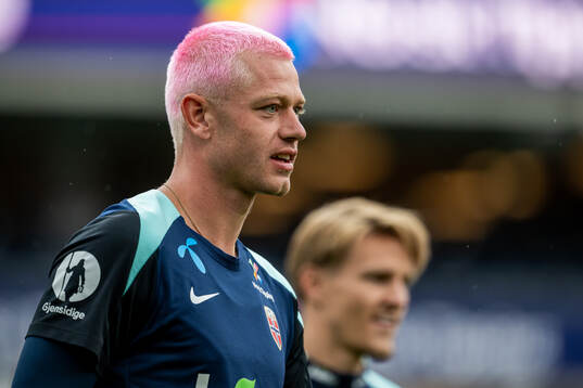 Julian Ryerson of the Norwegian national football team