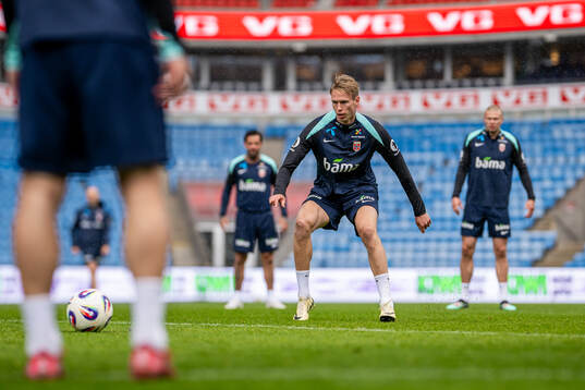 Torbjørn Lysaker Heggem of the Norwegian national football
