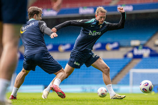 Felix Horn Myhre and Torbjørn Lysaker Heggem of the