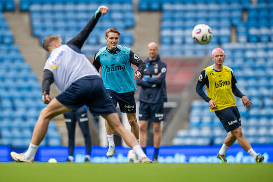 Martin Ødegaard of the Norwegian national football team