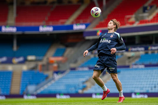 Patrick Berg of the Norwegian national football team