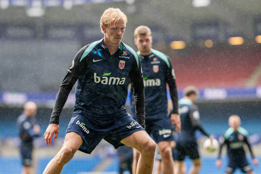 Morten Thorsby of the Norwegian national football team