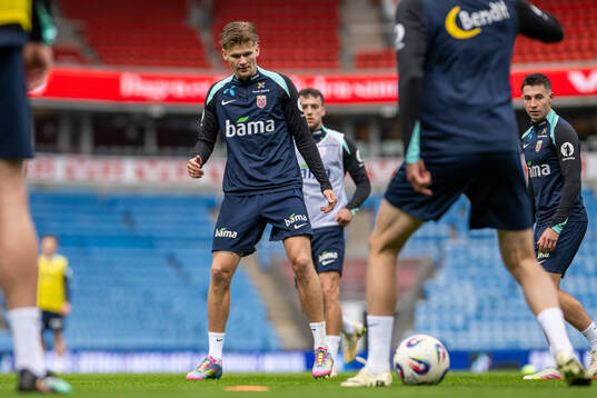 David Møller Wolfe of the Norwegian national football team