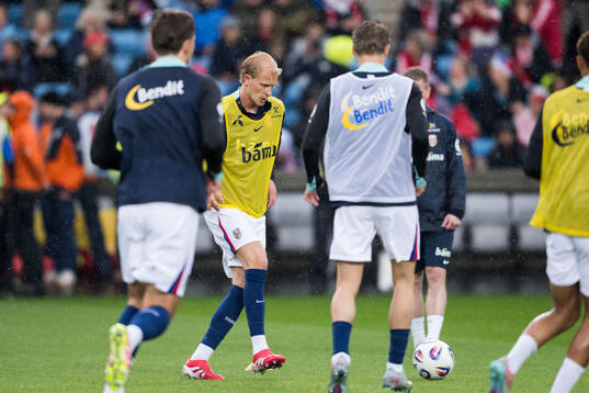 Morten Thorsby of Norway