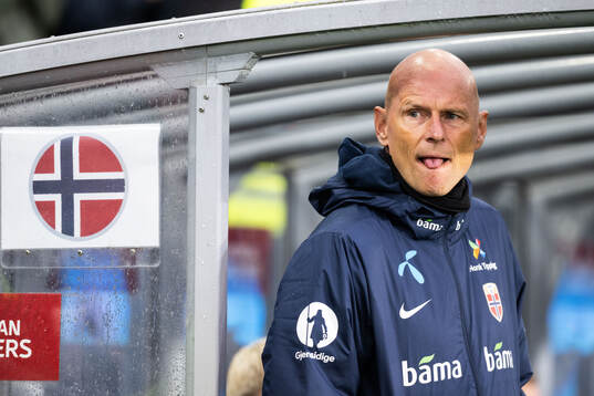 Head coach Ståle Solbakken of Norway