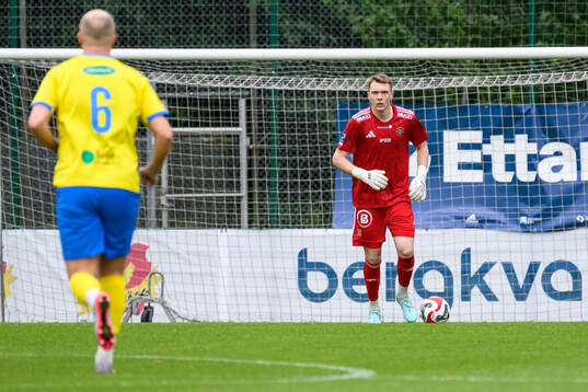 Ängelholms målvakt Hugo Fagerberg