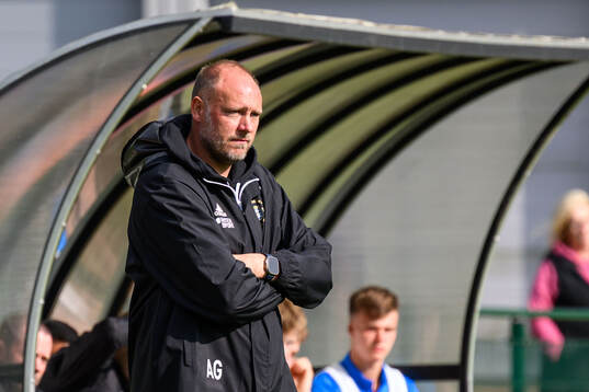 Ängelholms tränare Andreas Granqvist