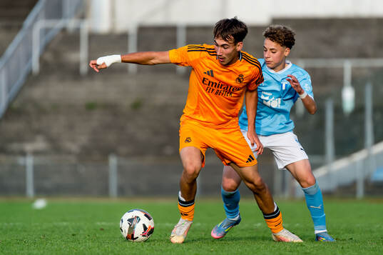 Real Madrids Ignacio Alameda Delgado och Malmö FFs