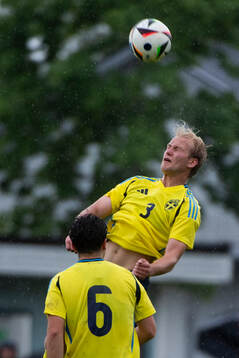 Sveriges Adrian Lahdo och Harry Hilvenius