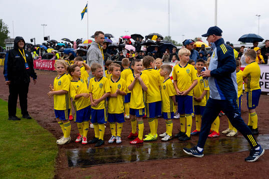 Sveriges förbundskapten Roger Franzén