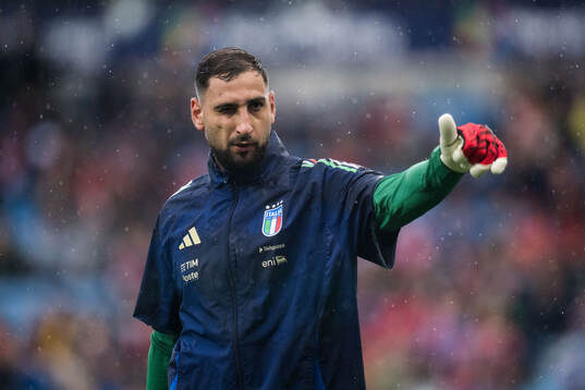 Goalkeeper Gianluigi Donnarumma of Italy