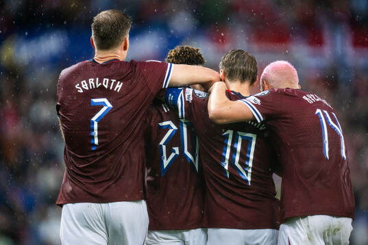 Alexander Sørloth, Antonio Nusa, Martin Ødegaard and