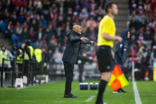 Head coach Luciano Spalletti of Italy