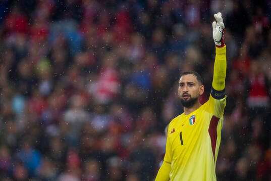 Goalkeeper Gianluigi Donnarumma of Italy