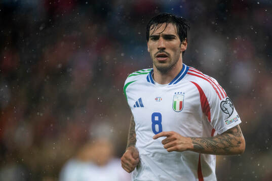 Sandro Tonali of Italy