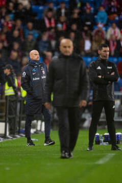 Head coach Ståle Solbakken of Norway and head coach
