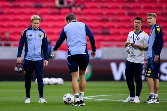 Daniel Svensson, Benjamin Nygren, Samuel Dahl and Hugo