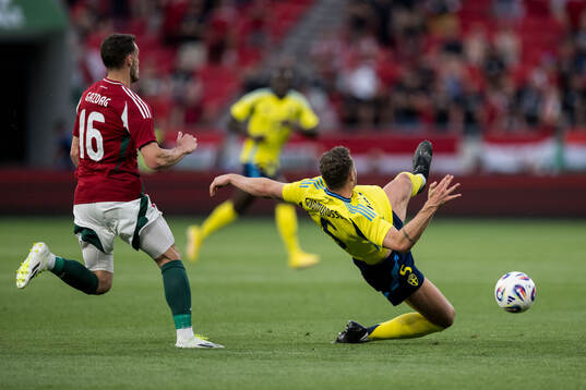 Daniel Gazdag of Hungary and Gabriel Gudmundsson of Sweden