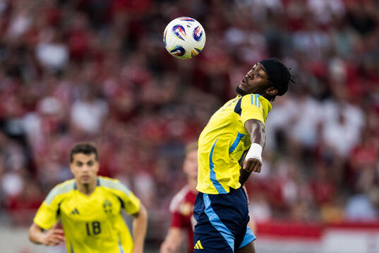 Anthony Elanga of Sweden