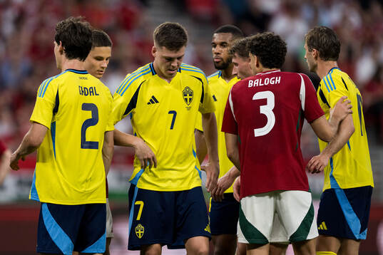 Hjalmar Ekdal, Emil Holm, Isak Hien and Benjamin Nygren of