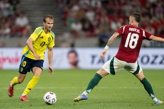 Benjamin Nygren of Sweden and Zsolt Nagy of Hungary