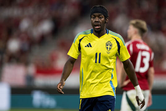 Anthony Elanga of Sweden