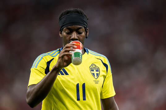 Anthony Elanga of Sweden
