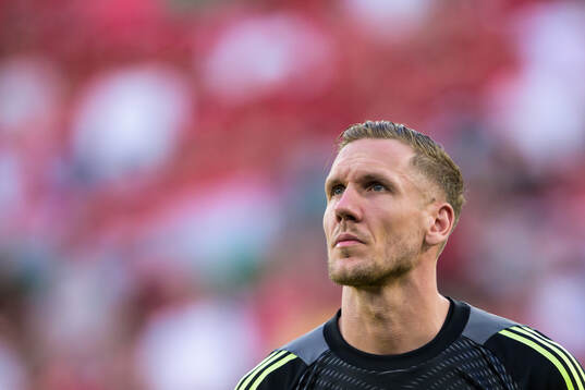 Goalkeeper Robin Olsen of Sweden