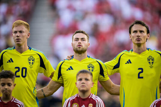 Hugo Larsson, Gabriel Gudmundsson and Hjalmar Ekdal of