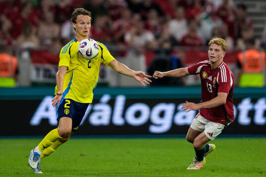 Hjalmar Ekdal of Sweden and Andras Schäfer of Hungary