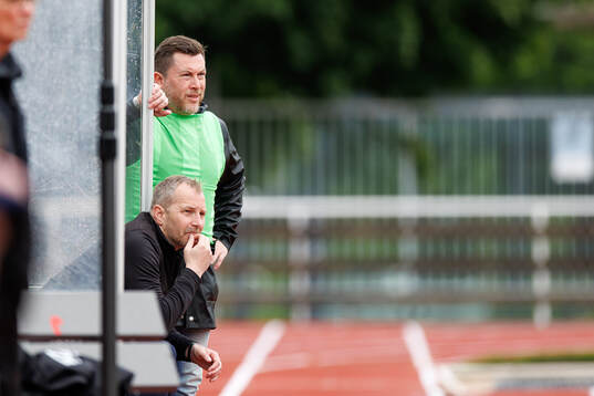 Varbergs sportchef Daniel Silva och tillfälliga tränare