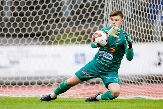 Tvååkers målvakt Axel Svensson