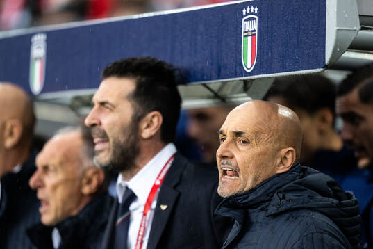 Head coach Luciano Spalletti of Italy