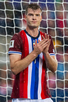 Alexander Sørloth of Norway