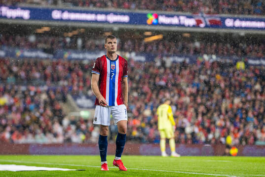 Alexander Sørloth of Norway