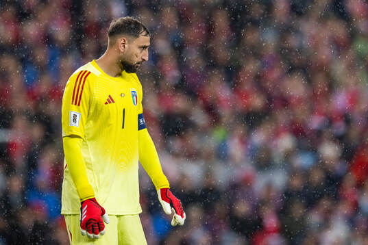 Goalkeeper Gianluigi Donnarumma of Italy