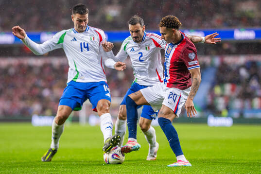 Diego Coppola of Italy, Davide Zappacosta of Italy and