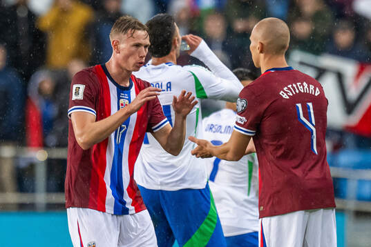 Torbjørn Lysaker Heggem of Norway is substituted with